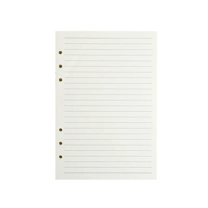 45 Sheets A5 A6 A7 Loose Leaf Notebook Refill Spiral Binder Inner Page Line Blank craft Grid Inside Paper Stationery