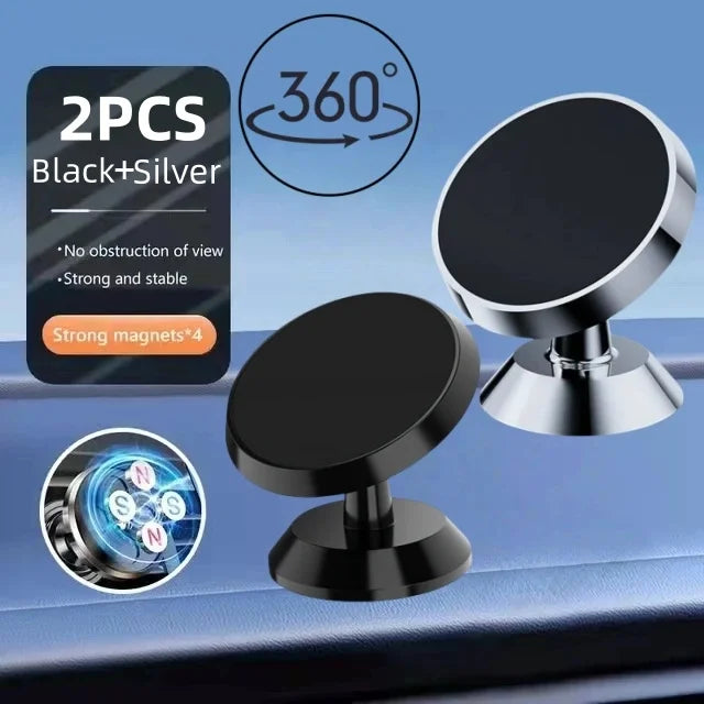 Magnetic Car Phone Holder Universal Car Phone Stand for iPhone Xiaomi Huawei Samsung Dashboard Wall Mounted Car Magnet Sticke