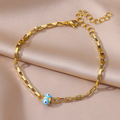 Anklets for women Foot bracelet women summer accessories Bracelet on the leg stainless steel ankle chain Jewelry - S