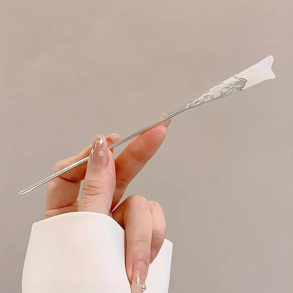 Elegant Chinese Style Hair Clip Tassel Hair Stick Traditional Floral Design Hairstyle Accessory Women Jewelry Hairpin Hairnee