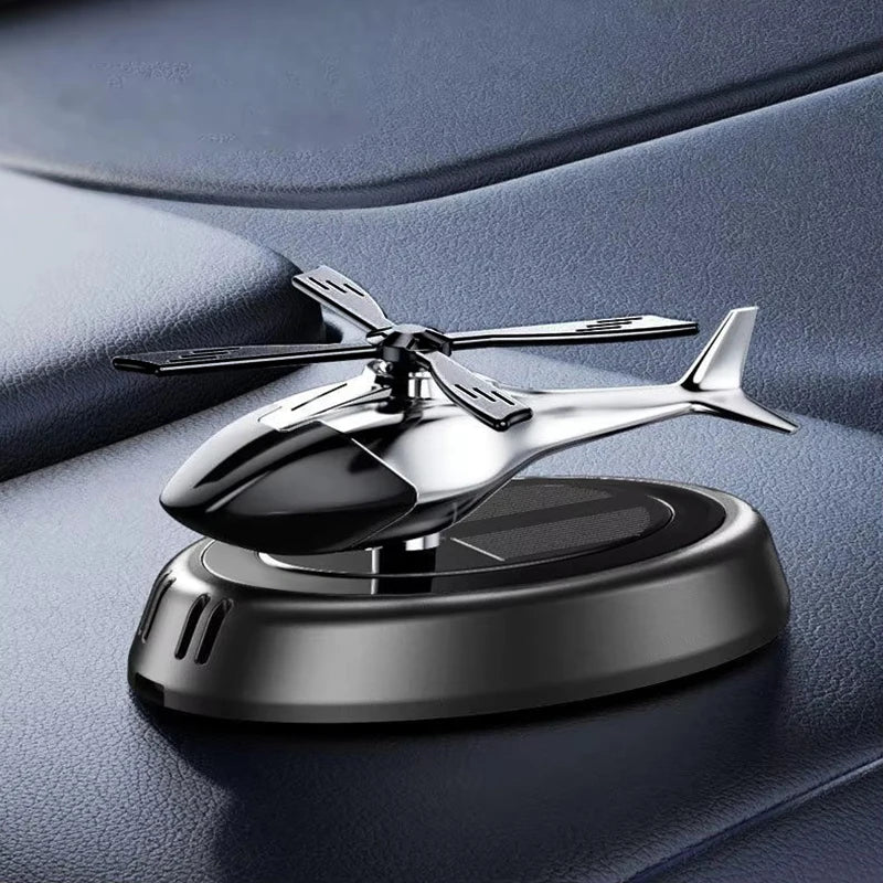 Solar Aircraft Car Decoration Ornaments Car Interior Accessories Desktop Ornament Gift For Woman, Man, Car Enthusiast