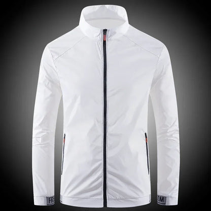 Sunscreen Coats Men's Breathable Sports Waterproof Jacket Summer UV Protection Outdoor Fishing Skin Clothing