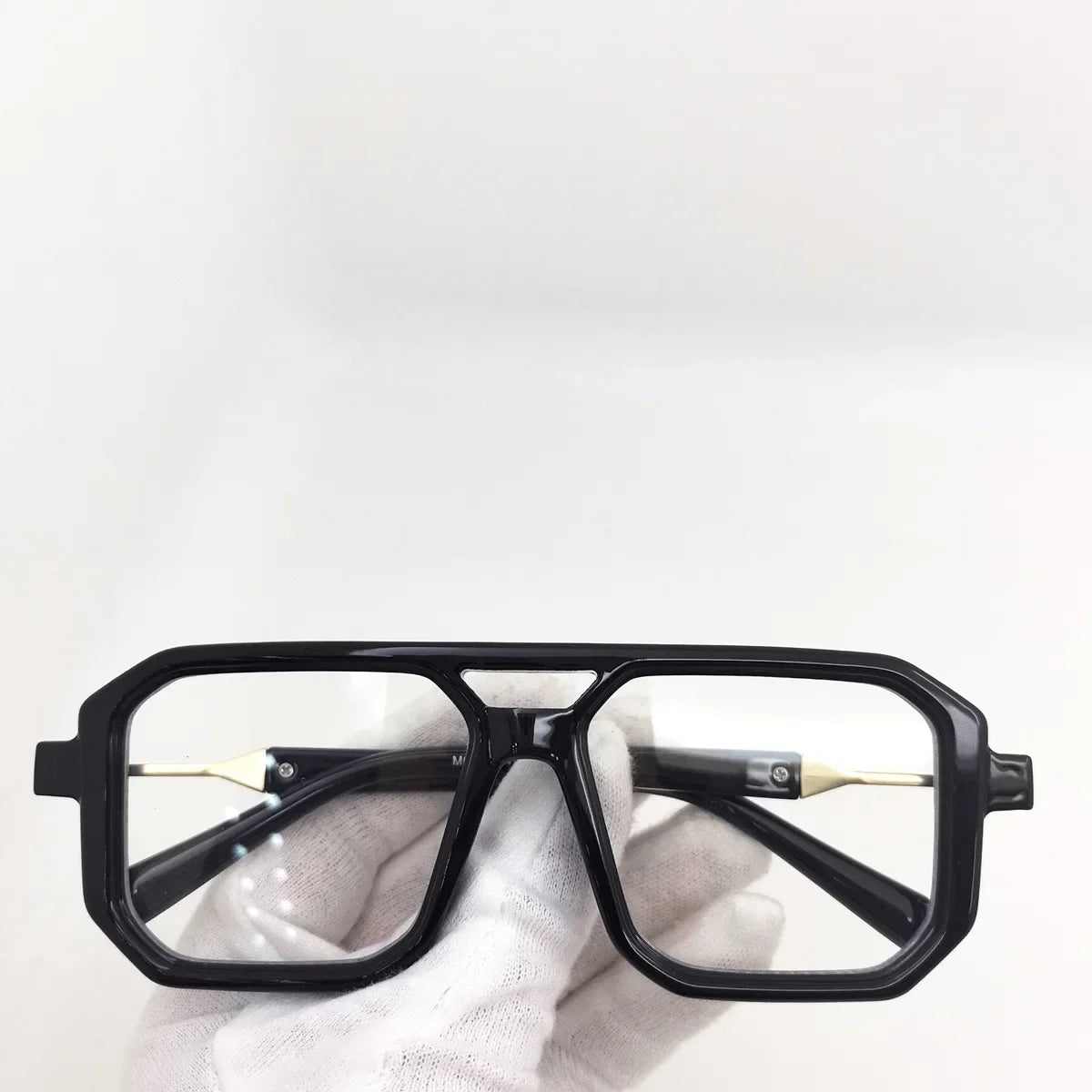Light Frame Anti Blue Glasses Transparent Black Optical Glasse Women Men Square Eyewear Blocking eyeglasse Spectacle Eyeglass