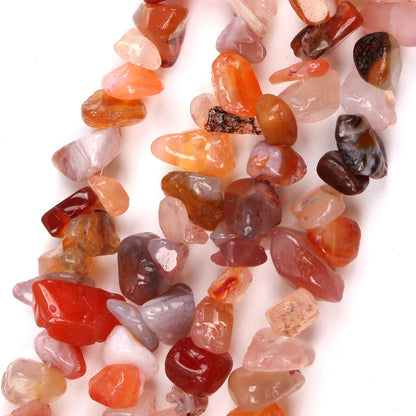 Irregular Freeform Chip Gravel Beads Natural Stone Amethysts Tiger Eye Beads For Jewelry Making 3-5-8-12mm Diy Necklace 16inc