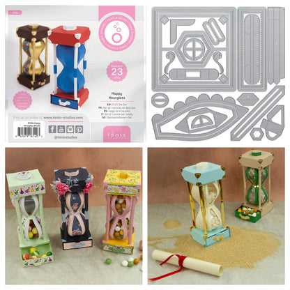 Halloween Gift Box Metal Cutting Dies Christmas North Pole Pals Die Cut Craft DIY Embossing Scrapbooking Supplies Template Mo