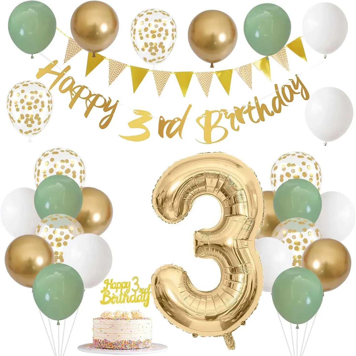 Cake Toppers, Personalized Birthday Cake Topper, Custom Cake Topper for All Ages, Elegant Party Decor, Topper Custom for Mile