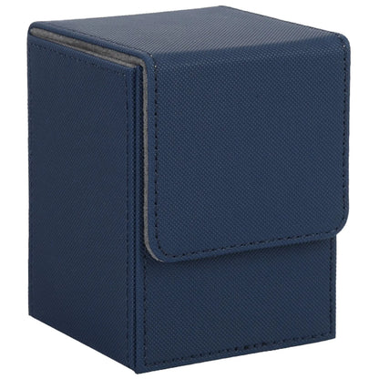 Card Fit For 100+Single Sleeved Cards , Leather Trading Commander Deck Box Compatible With Card Deck,Game Card Box