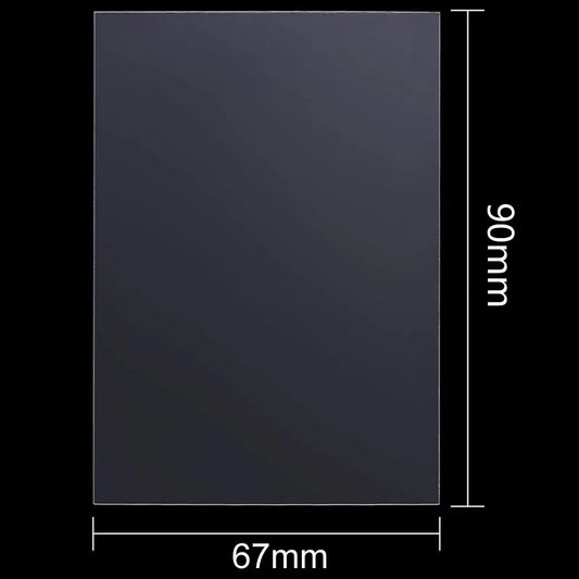 100 Counts Transparent Games Card Sleeves Playing Protector Compatible Trading Cards Folder Case Holder Toy Gift