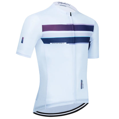Summer 2025 Short Sleeve Cycling Jersey Men MTB Bicycle Top Outdoor Cycling Clothing Breathable Shirt Maillot Ciclismo Quick 