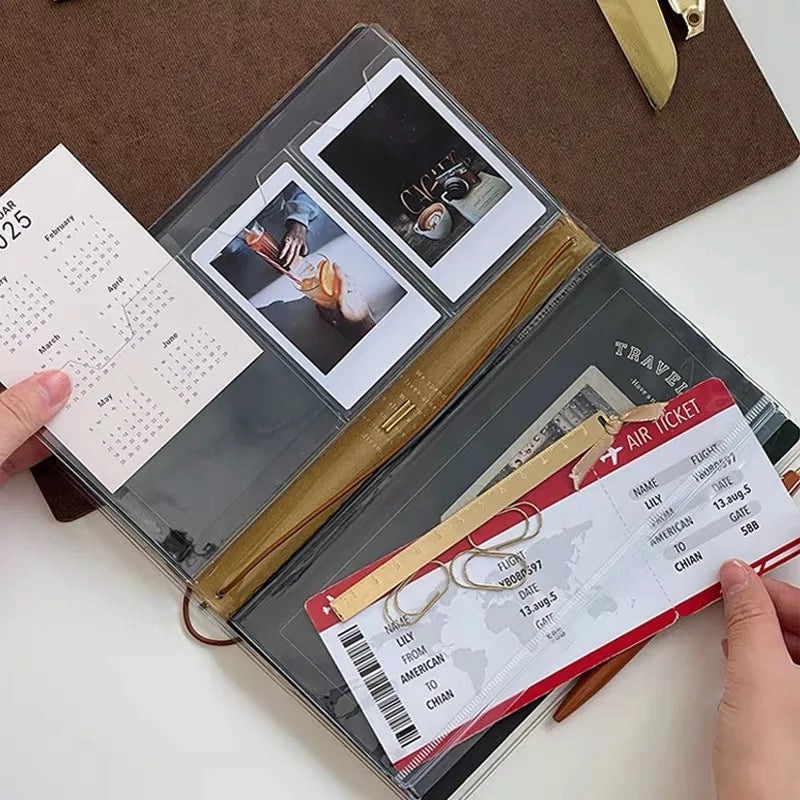 TN Passport book Travel Notebook High Quality Diary journal notebook American retro Business Office School Meeting Notepad