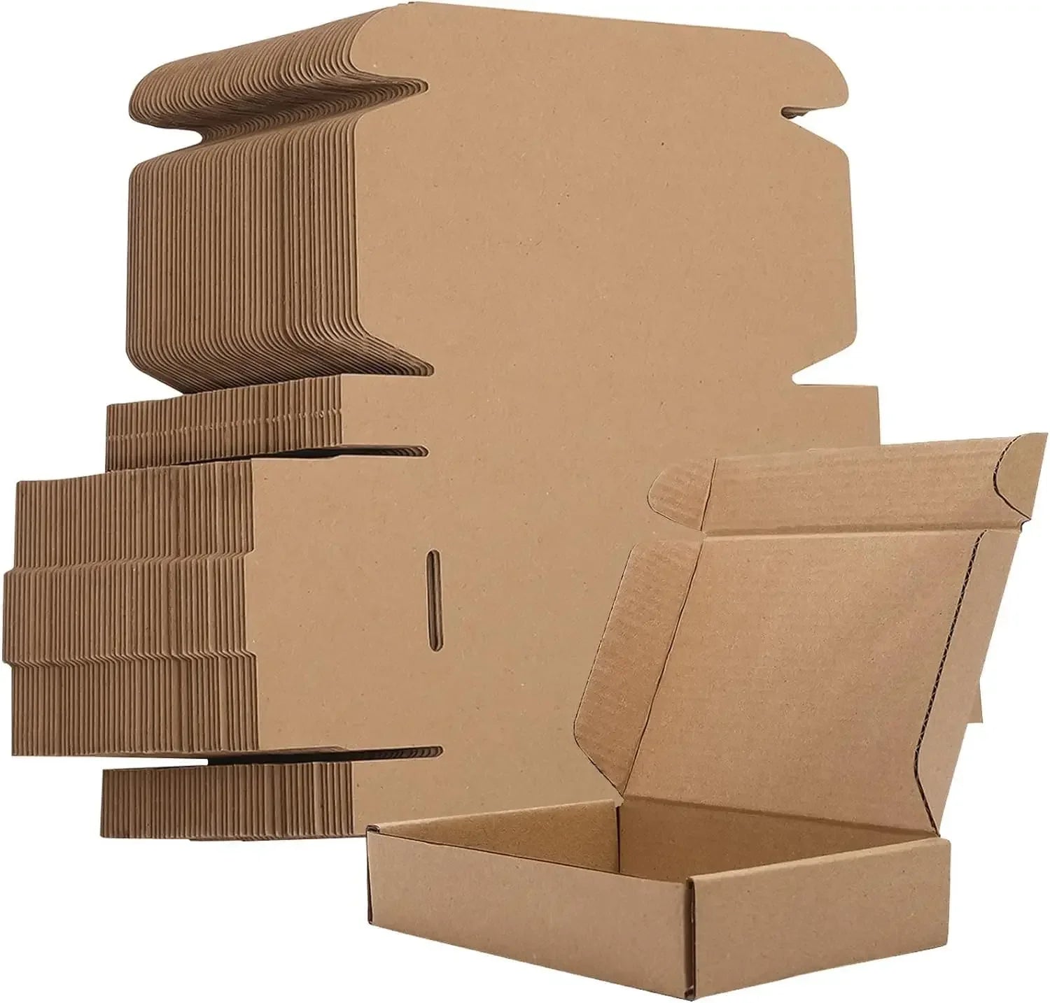 20/10PCS Corrugated Box Mailers,Brown Cardboard Shipping Box Corrugated Box Mailer Shipping Box Kraft Paper Packaging Box