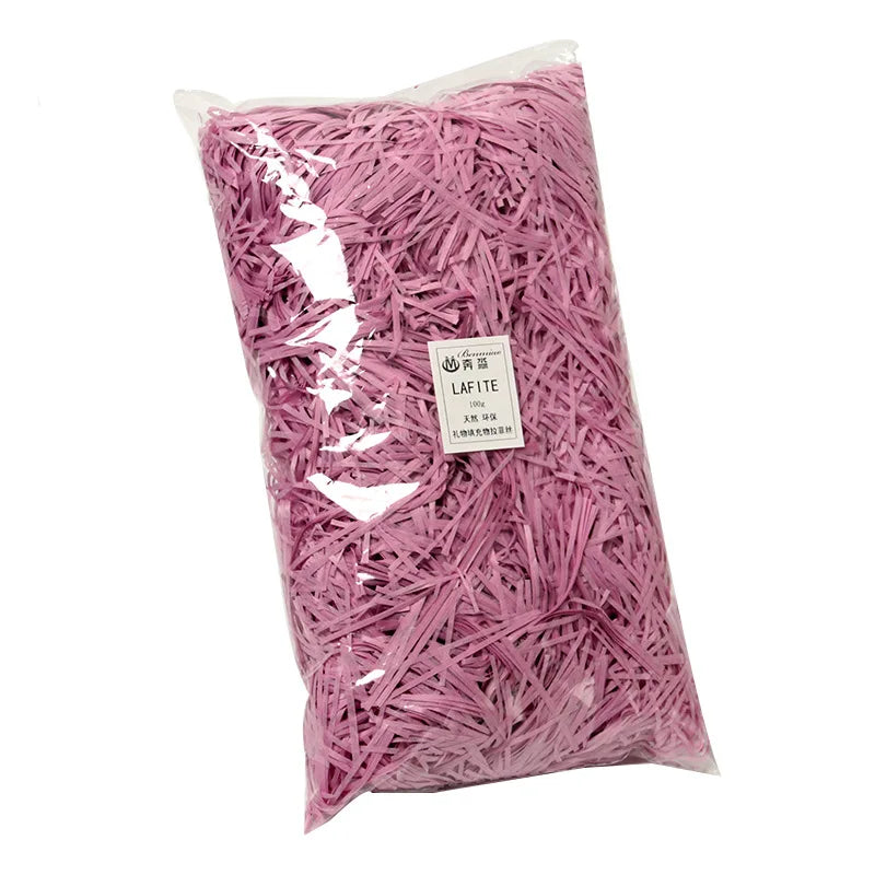 20/50g Multicolored Shredded Crinkle Paper Strands Shredded Crinkle Confetti DIY Gift Box Filling Party Wedding Christmas Dec