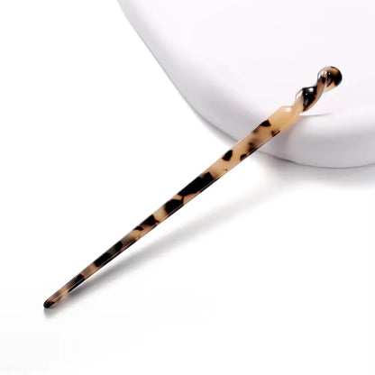 Chinese Style Hair Sticks Vintage Acetate Resin Chopstick Women Hairpins Hair Clip Pin Headwear Wedding Hair Jewelry Accessor