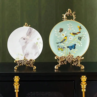 European Classical Home Photo Frame Decoration Ornament, Wedding Display Rack, Item Storage Rack, Best Gift for Valentine's D