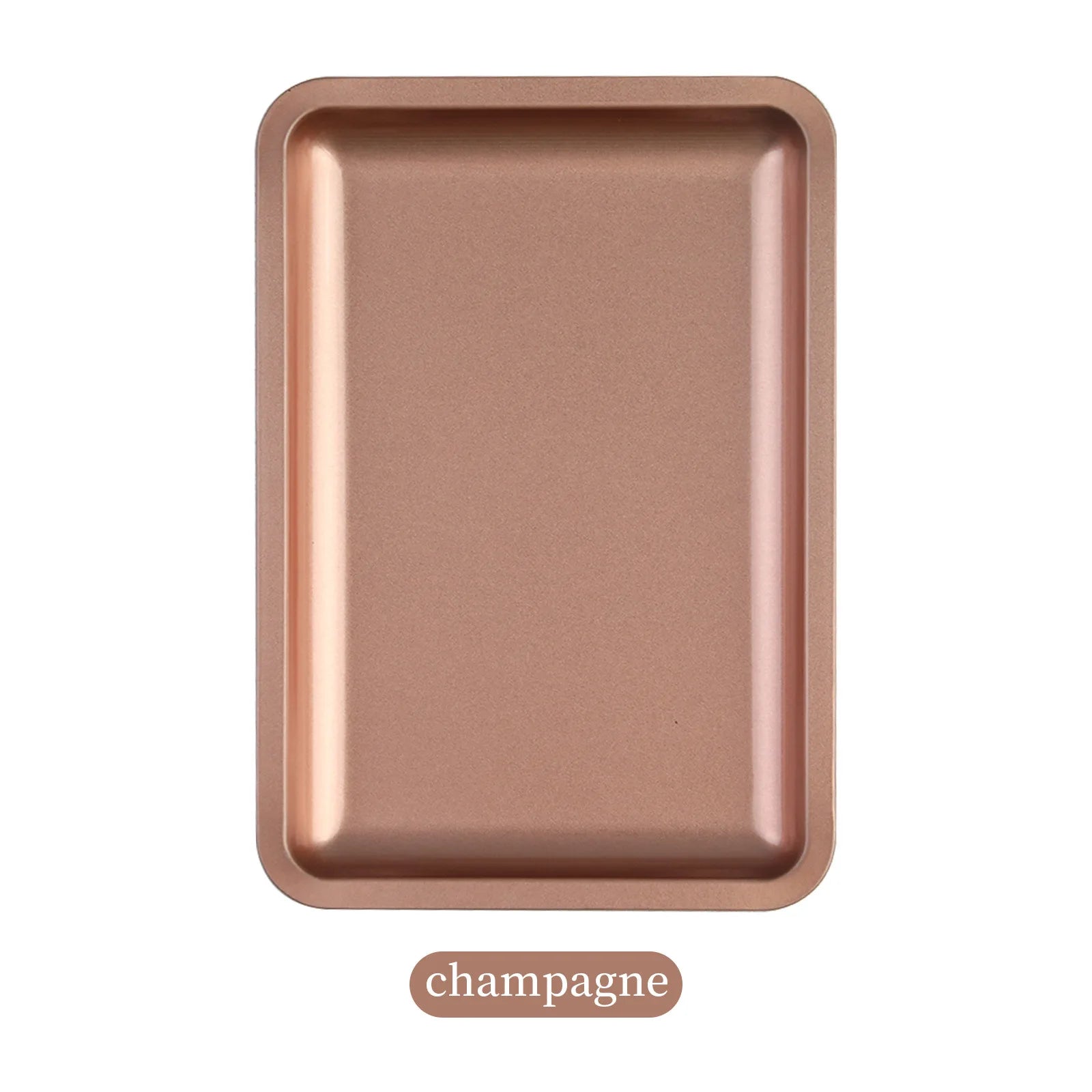 1PC Square Stainless Steel Cosmetic Storage Tray Nail Art Manicure Plate Tweezers Clippers Pens Container False Nails Dish To