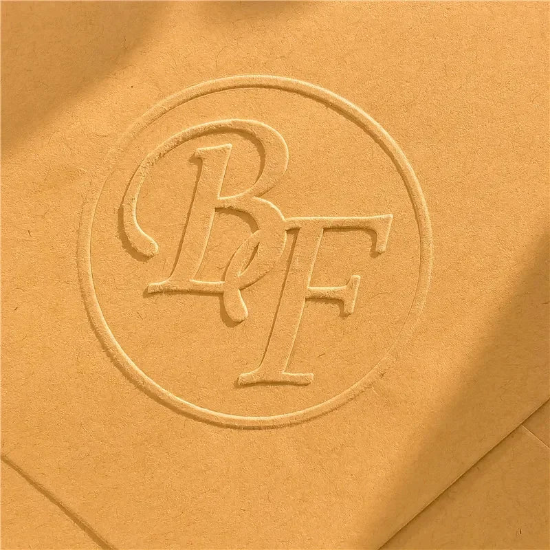 Customize Embossing Stamp Wedding Monogram Embosser Stamp,Personalized 2 initials Embosser Stamp,Wedding gift,hand held embos