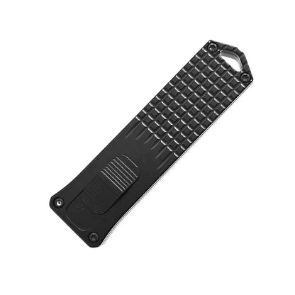 Advanced utility knife handle tools (without blades, suitable for 23 blades), CNC process, aviation aluminum material - Black