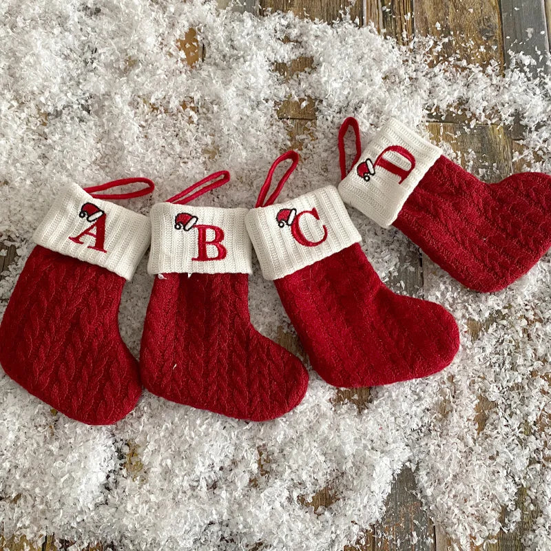 Home Decoration, Personalized Christmas Socks, Custom Holiday Ornaments, Festive Tree Decor, Unique Xmas Gift, Name Stockings