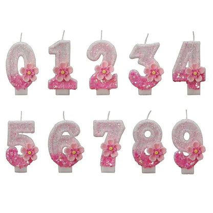 Creative digital candle birthday cake decoration daily necessities birthday candle