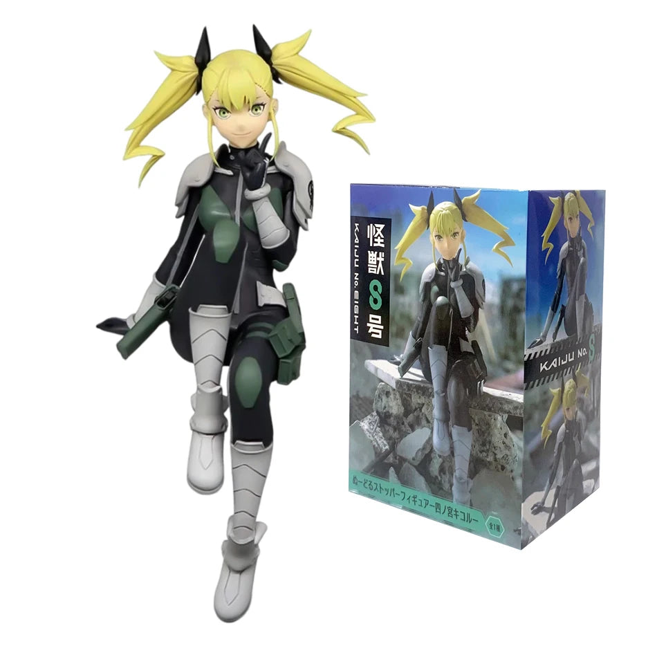 8/15cm Anime Figurine Kaiju No. 8 Soshiro Hoshina Kikoru Shinomiya Action Model Pvc Toy Collection Desktop Accessories Gift -