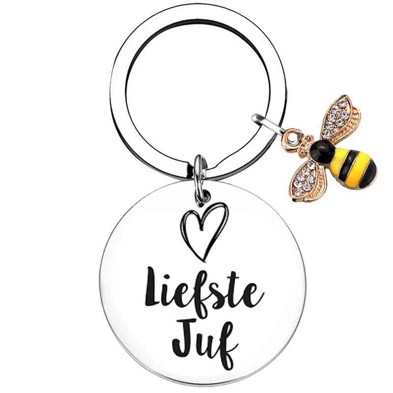 Dutch liefste juf Teacher Gifts for Women Teacher Keychain Teacher Appreciation Gifts thank You Gifts for Teachers - 27