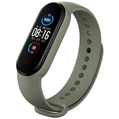Watch Strap For Xiaomi Mi Band 7 6 5 4 3 Wristband Silicone Bracelet Wrist Straps MiBand 3/4 band5 band6 Smartwatch Accessori