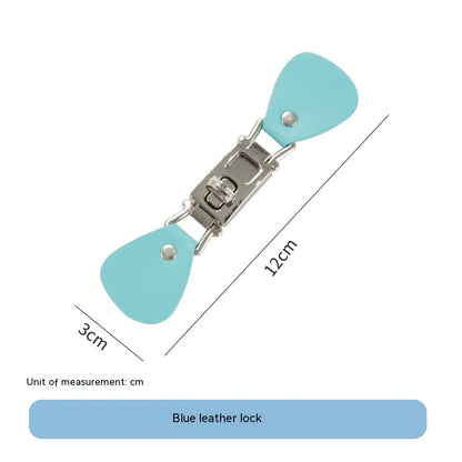 Busy Board Accessories DIY Toy Part Wooden Toys Metal Locks Leather Buckle Montessori Educational Games Intellectual Developm