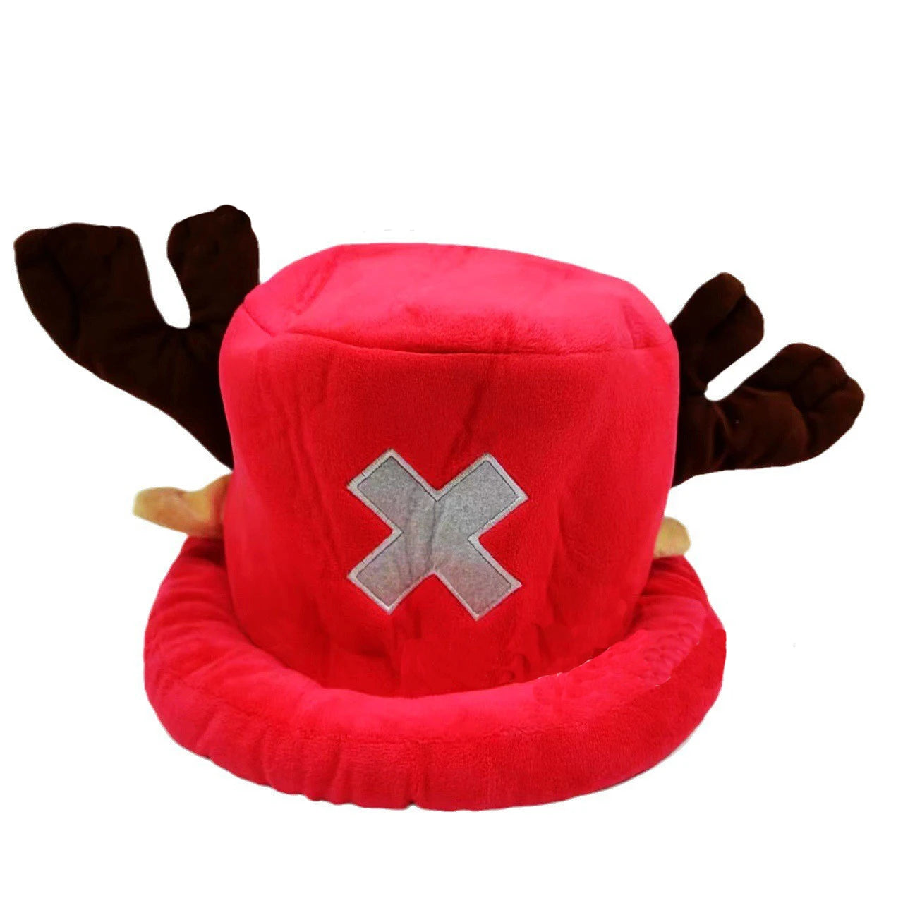 Brdwn Piece Unisex Tony Chopper Cosplay Costume Hat Cartoon Cap - Red
