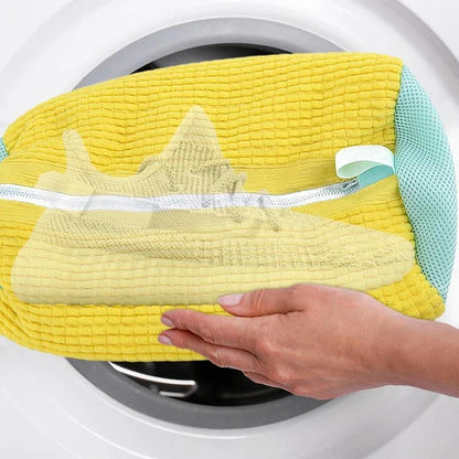 1/2PCS Washing Shoes Bag Cotton Laundry Fluffy Fibers Easily Remove Dirt Washing Bags Anti-Deformation Shoes Clothes Organize
