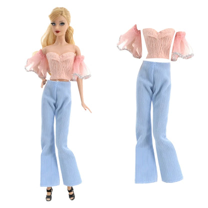 NK 29CM Doll Outfits For 11.5 Inch Doll Clothes Princess Doll Shoes For 1/6 Dolls Accessories Bar BI Doll Dress DIY Gift Toy 