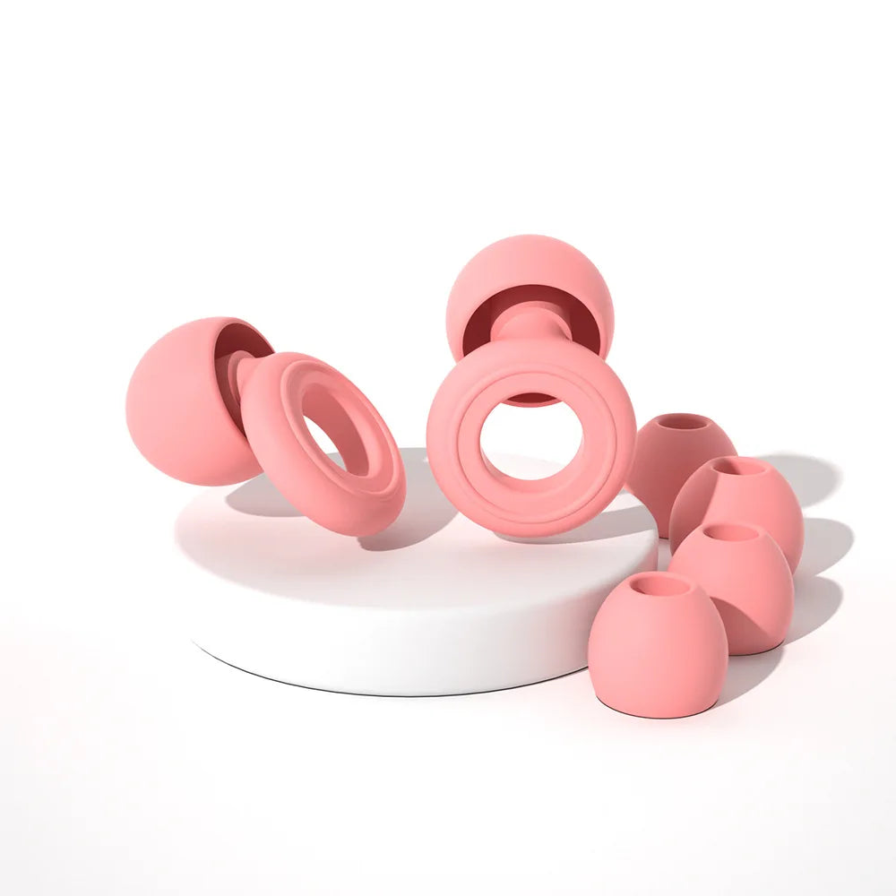 Loop Ear Plugs Sleeping Noise Canceling Ear Plugs Waterproof Swimming Silicone Ear Breed Stuffer Children's Hear Protector - 