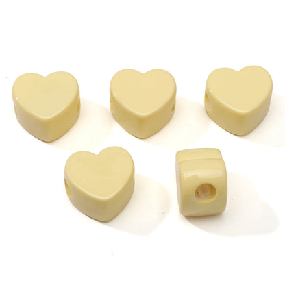 1/5Pcs Acrylic Large Hole Beads Star/Flower/Heart Beads Jewelry Making Materials for DIY Phone Chain Keychain Charms Accessor