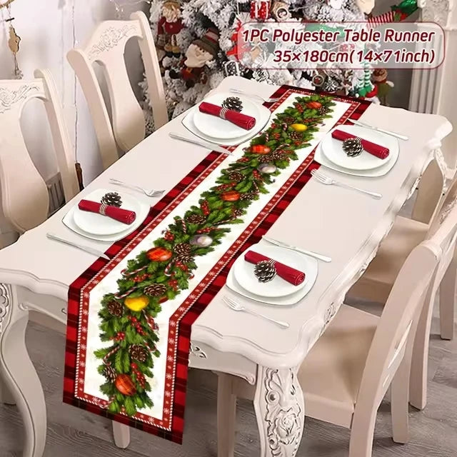 Table Runner Christmas Decoration For Home Decor 2025 Gifts - 46