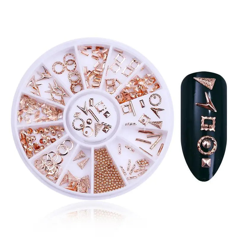 nail parts nail art glitter rhinestone Crystal gems jewelry Bead Manicure decoration accessories nail supplies for profession