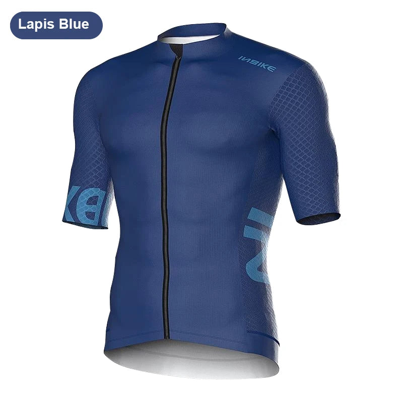 INBIKE Short Sleeve Bicycle Jersey Man Summer Road Cycling Jersey Clothes For Men MTB Mountain Bicycle Sportswear Male Clothi