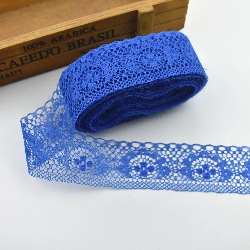 Lace Trim, 10 Yards High Quality Lace Tape, 40MM Wide Embroidered Trim for Sewing, DIY Crafts, Scrapbooking Projects, Gift Wr