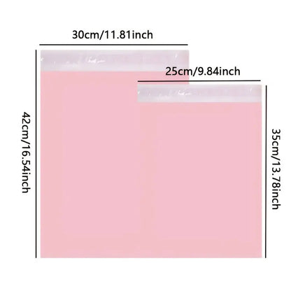 25/50/100pcs Self-Adhesive Sealing Express Logistics Mailing Waterproof & Dustproof Packaging Bag, Gift Packing & Shipping Ba