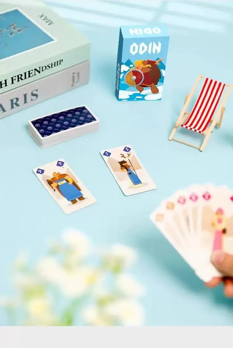 Odin | Card Game | 2-6 Players | 15 Minutes Playing | Fun Family Party Board Game