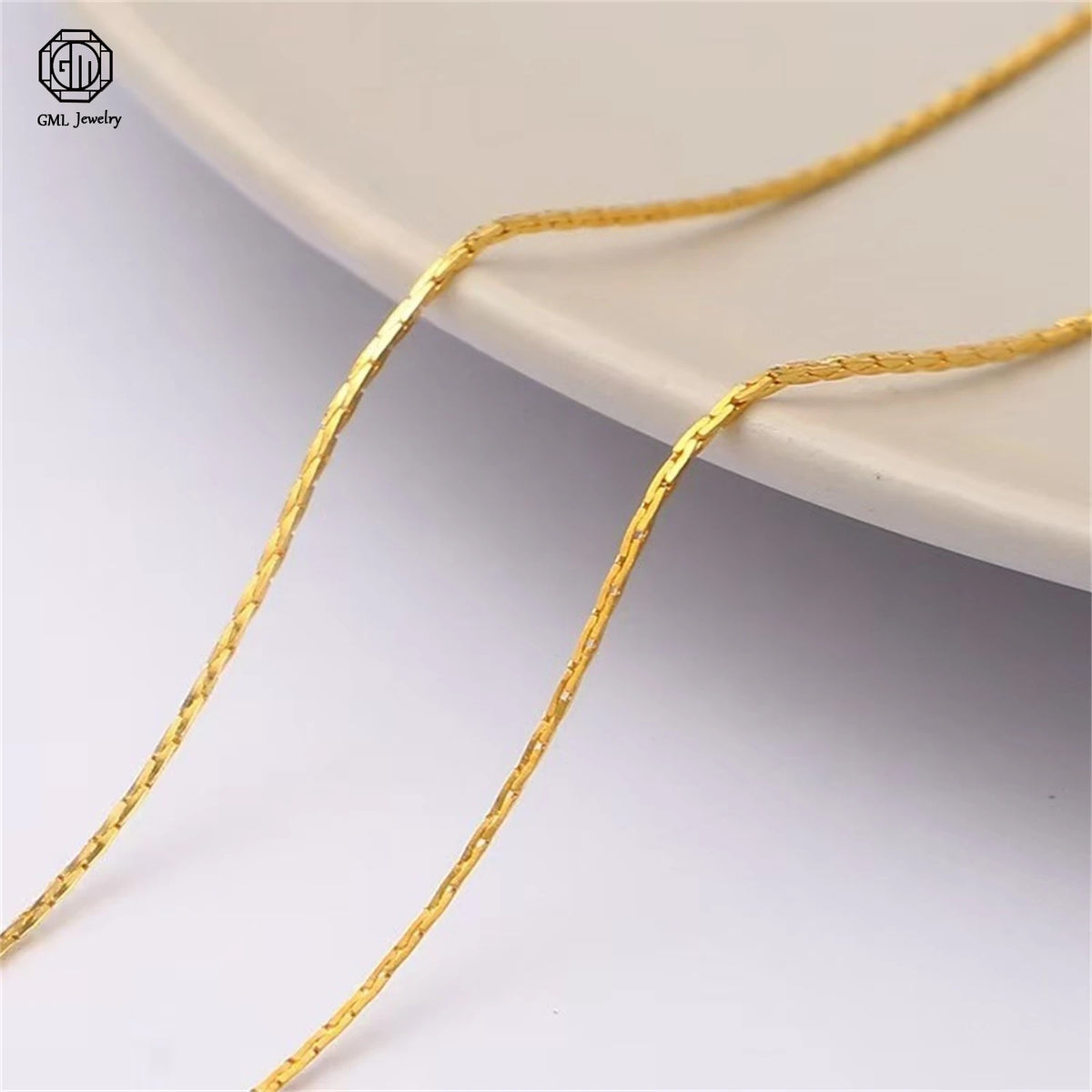 Sand Gold Adjustable Ring Matte Wide Band Openable Fade Resistant Unisex Couple Jewelry Solid Minimalist Gift - Necklace A
