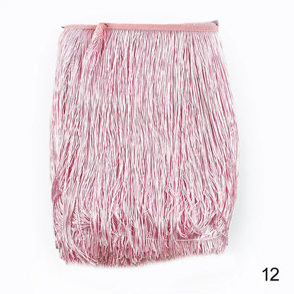Lace Trim Fringe Tassels 2/5/10M, 30cm Long, For Curtain, Sewing, DIY Accessories - 12 / 30cm-5Yards