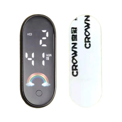 Luminous Motorcycle Car Clock Auto Internal Stick-On Mini Sport Waterproof Watch Mechanics Led Clocks Auto Ornament Accessori