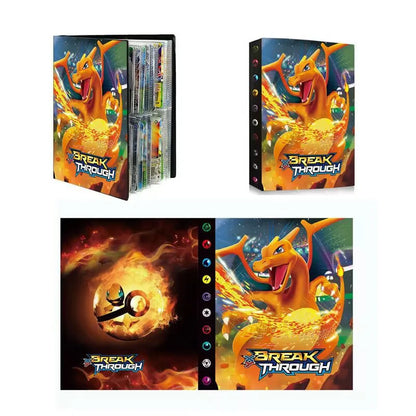 240PCS Pok é mon Cards Album Book Pokemon Game Charizard Card Album VMAX GX EX Holder Collection Binder Folder Kids Toy Gift