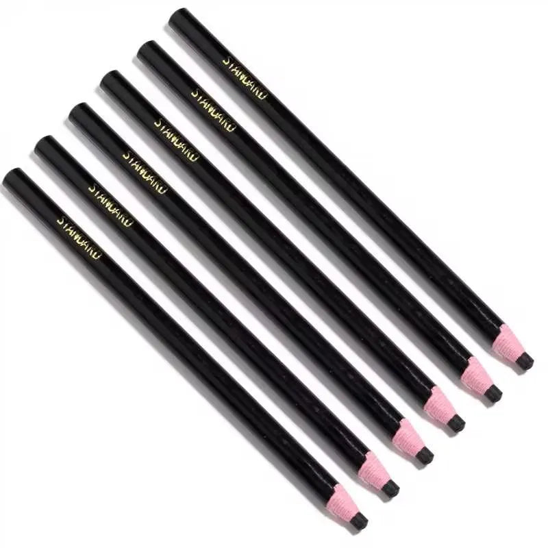 6pcs Multicolor Fabric Cloth Marker Pencils Cut-free Sewing Chalk Tailor Pen for Garment Leather Marking Crayon Sewing Tools 