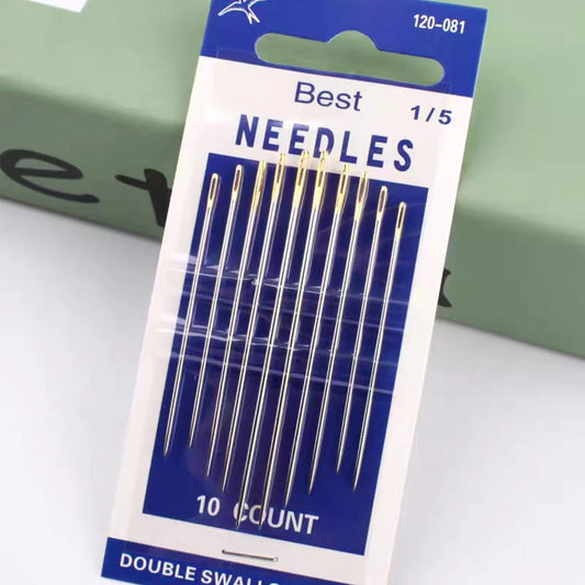 Sashiko needles,embroidery needles,gold tail Japanese hand sewing tools,handmade household needles,sewing needle