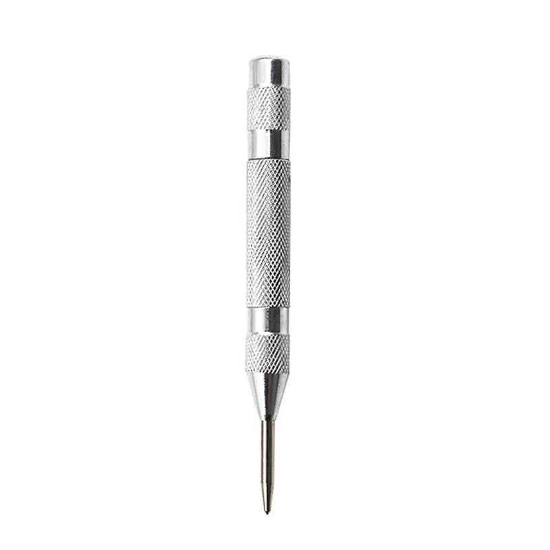 Automatic Centre Punch General Woodworking Metal Drill Adjustable Spring Loaded Automatic Punch Hand Tools for Metal Wood Gla