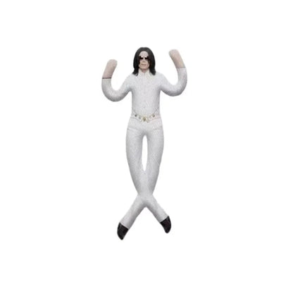 New Style Michael Jackson Cosplay Prop Doll Plush Stuffed Figure Dolls Room Decoration Abstract Joint Mobility Props Gift - E