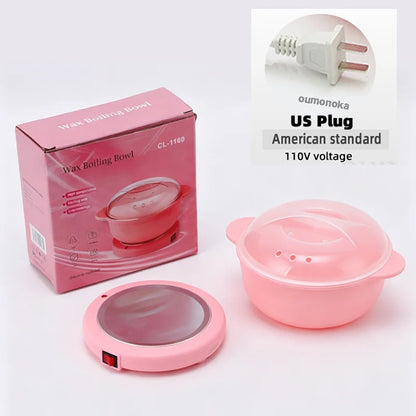 Wax Heating Machine Kit for Hair Removal Depilatory Pot Shaving Wax Melting Device Paraffin Hand Therapy for Salon And Home U