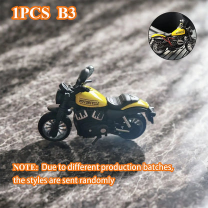 1PCS Motorcycle Model Toys Mini Vehicles Decoration Accessories for Boy Gift Alloy Car Children Birthday Gifts