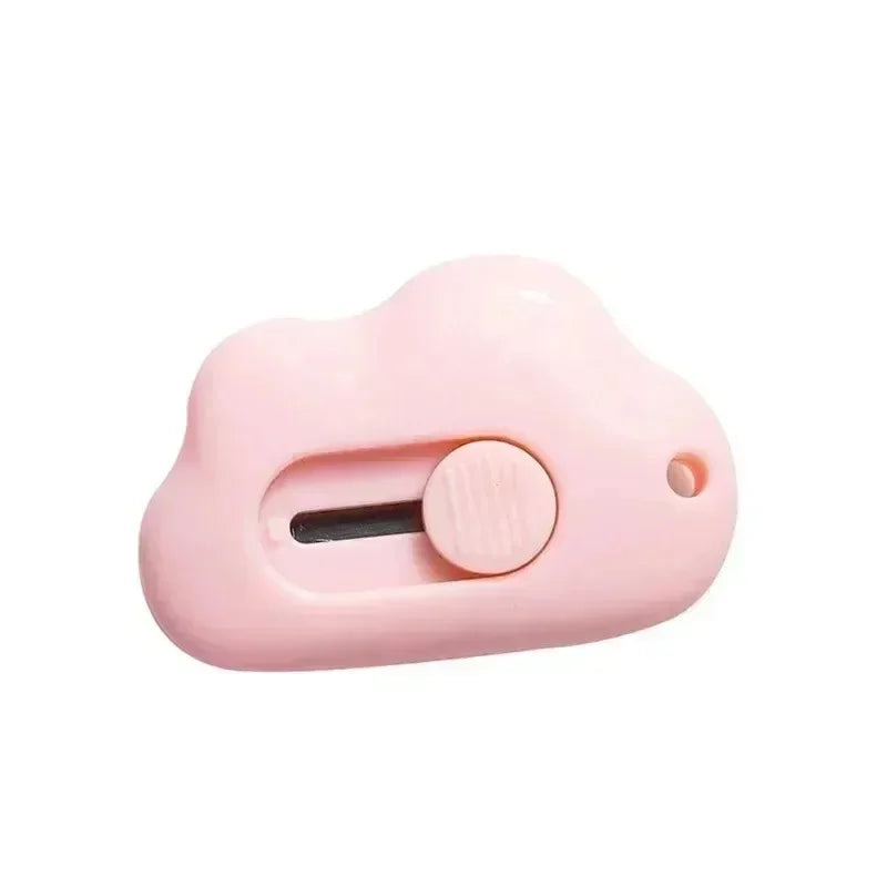 Cute Rabbit Cloud Color Mini Portable Practical Knife Paper Cutting Machine Paper Cutting Machine Razor Blade Office Statione