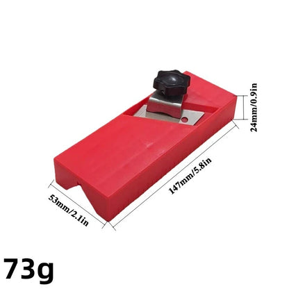 Wood Edge Trimmer, Hand Planer for Woodworking, Chamfer Tool for Plywood,MDF,Solid Wood,DIY Carpenter Tool with Adjustable Bl